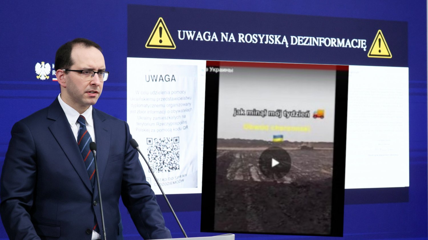 Stanisław Żaryn zwrócił uwagę na kolejną propagandową akcję Rosji.