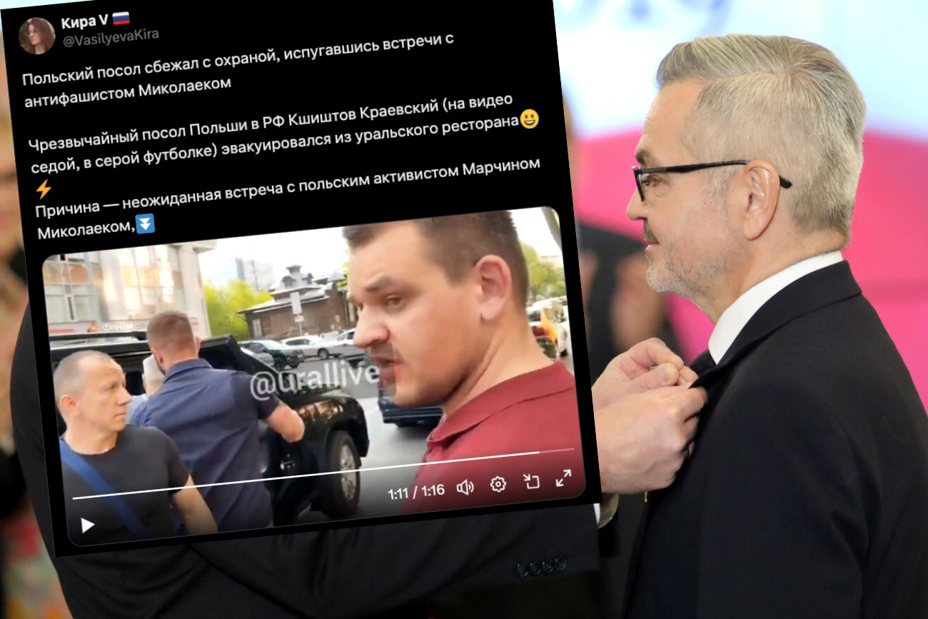 Atak na polskiego ambasadora w Rosji. Konieczna ewakuacja z restauracji