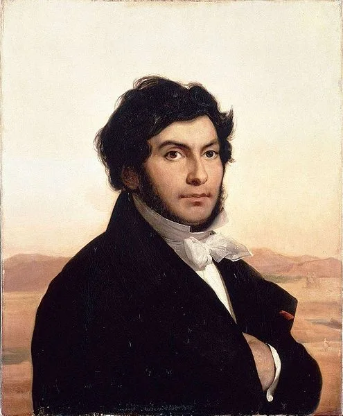 Jean-Francois Champollion - człowiek, który rozszyfrował hieroglify.