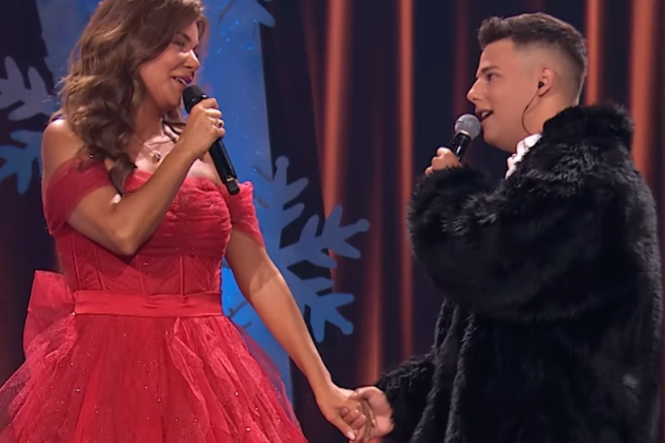 Syn Edyty Górniak zaśpiewał "Fly Me to The Moon" w TVP. Zrobił furorę