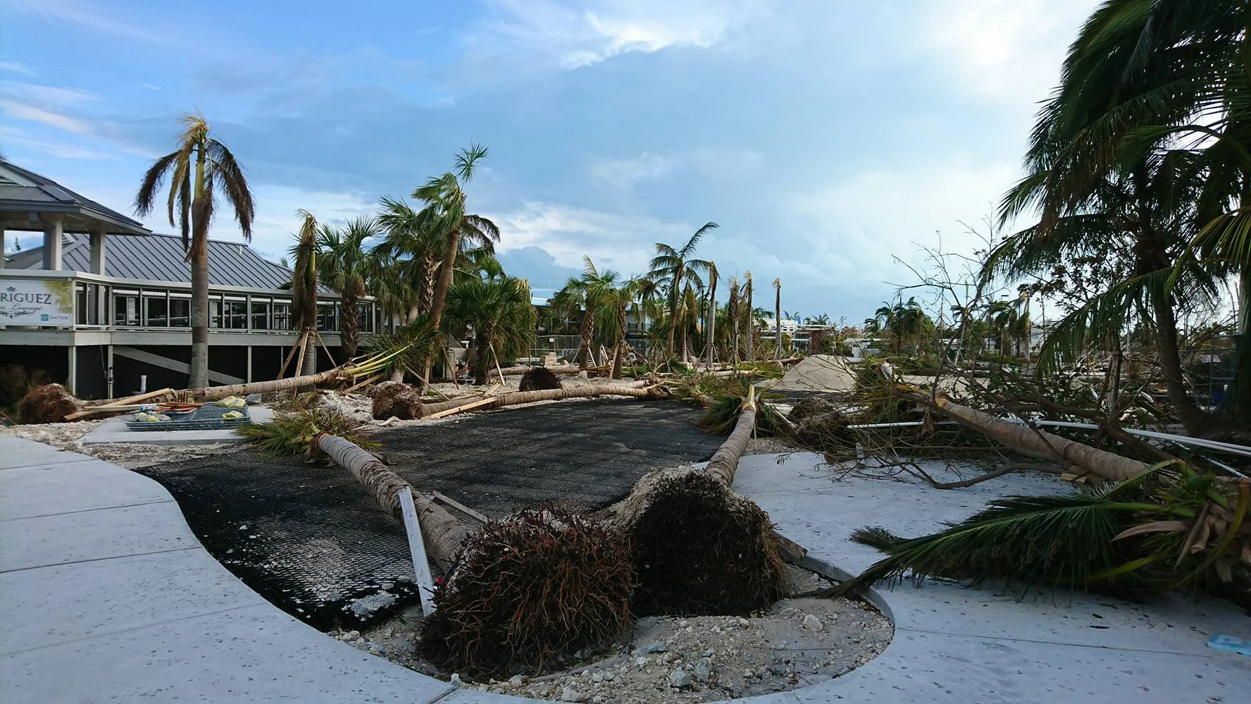 Key West Floryda 2017 po przejściu huraganu Irma