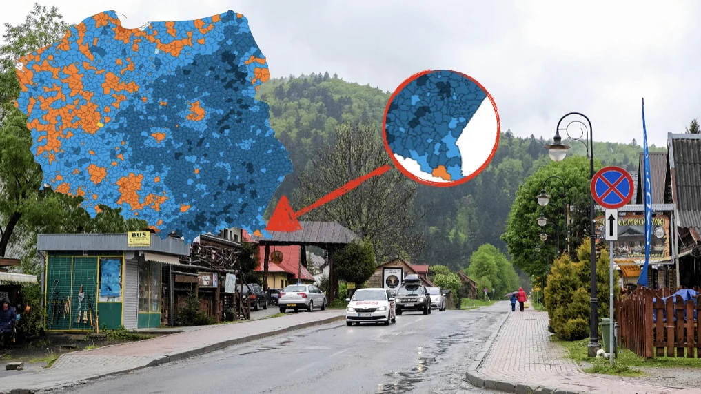 Cisna na Podkarpaciu zagłosowała na Koalicję Europejską