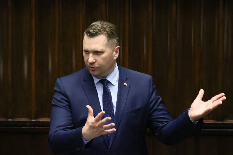 Minister edukacji i nauki Przemysław Czarnek.