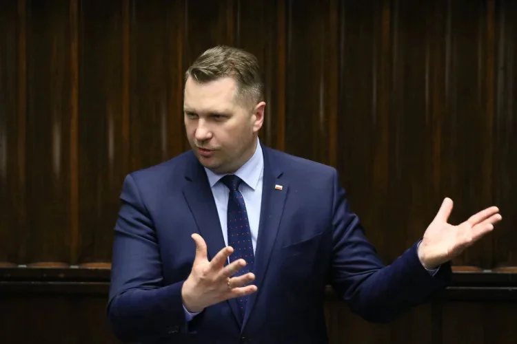 Minister edukacji i nauki Przemysław Czarnek.