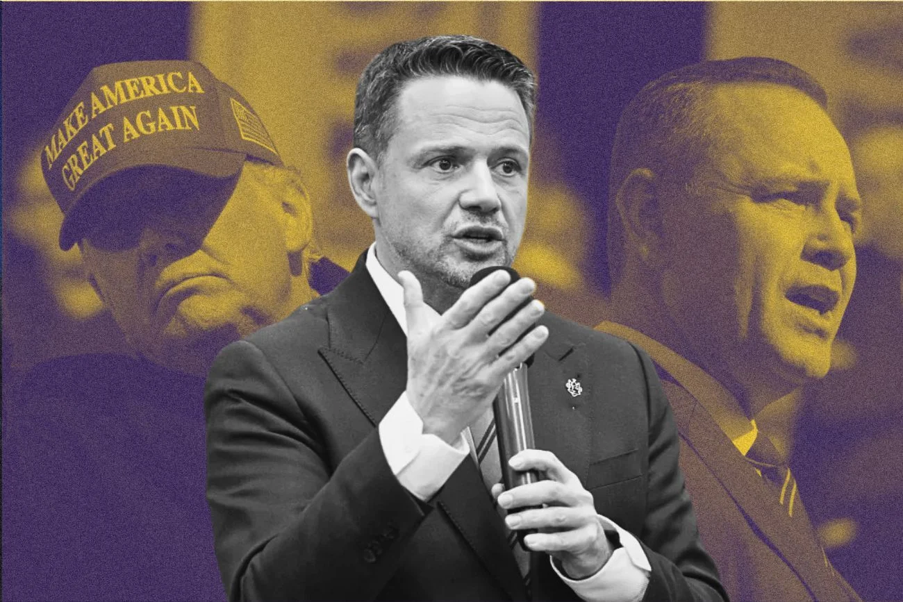 Trzaskowski nie patyczkuje się z Nawrockim. Chodzi o cła Trumpa