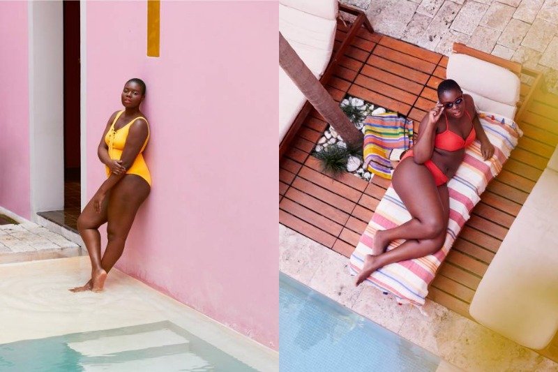 Kolorowa kolekcja plażowa Mango