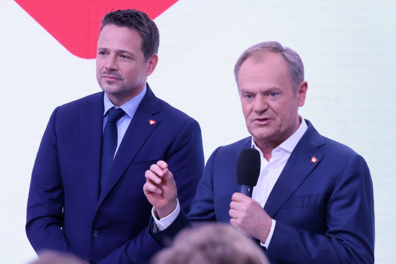 Rafał Trzaskowski i Donald Tusk