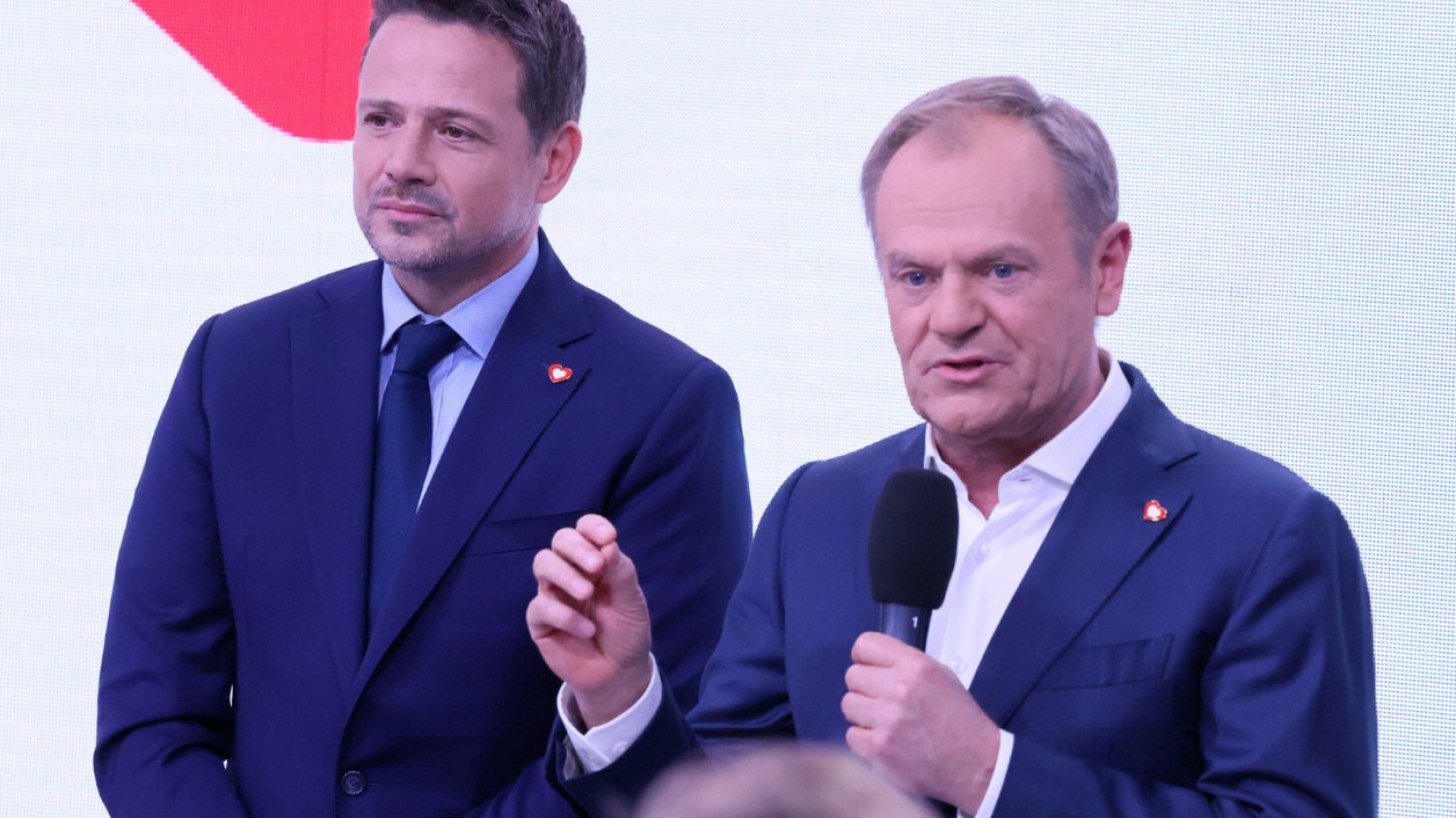 Rafał Trzaskowski i Donald Tusk