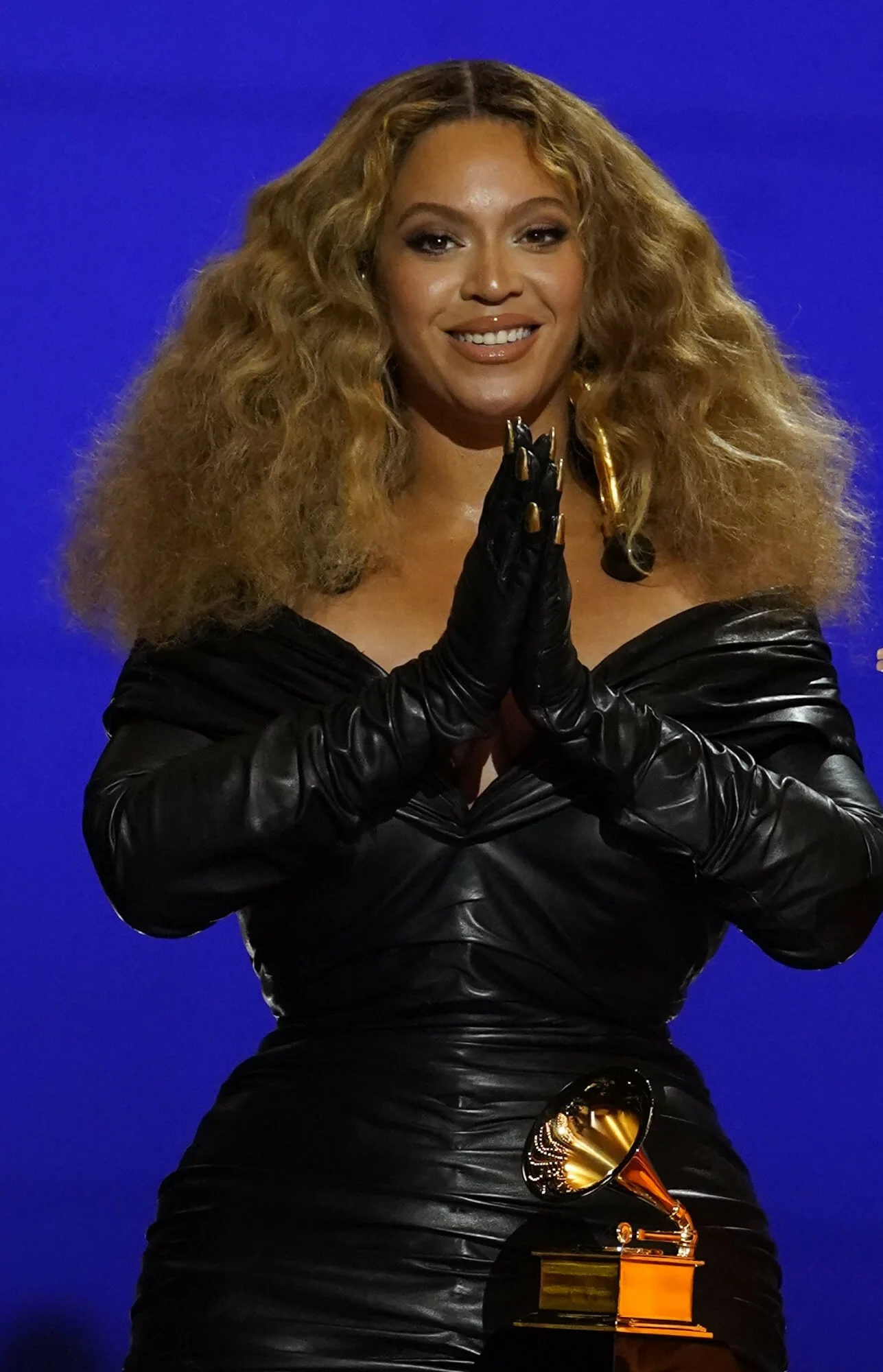 Beyoncé na rozdaniu nagród Grammy 14 marca 2021 r.
