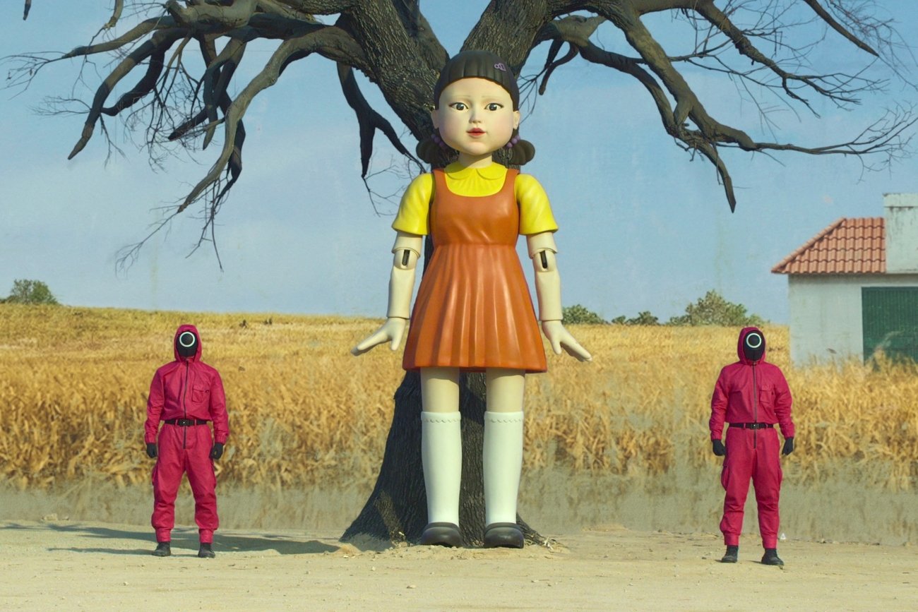 Kadr z serialu "Squid Game" od Netflix.