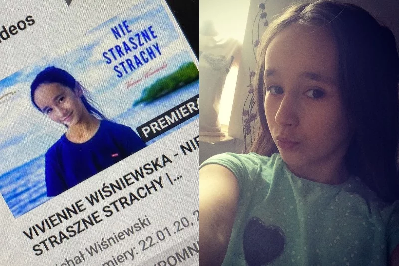 Córka Michała Wiśniewskiego i Ani Świątczak nagrała piosenkę "Nie straszne strachy".