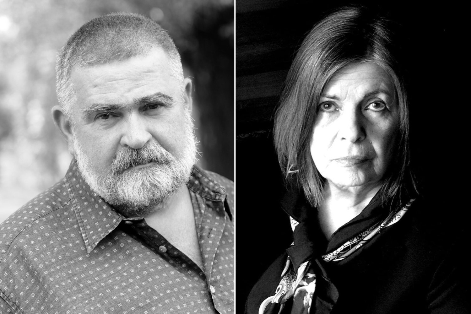 Janusz Rewiński i Iwona Biernacka, żona Janusza Rewińskiego