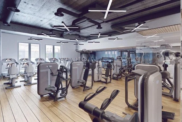 Obok tego klubu fitness LPP wybudowało pracownikom centrum relaksacyjne wellness