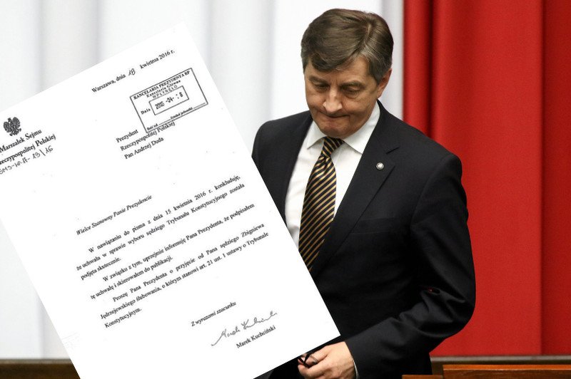 Marszałek Sejmu okłamał prezydenta? Napisał w liście do Dudy, że nie było wniosku o reasumpcję. To nieprawda