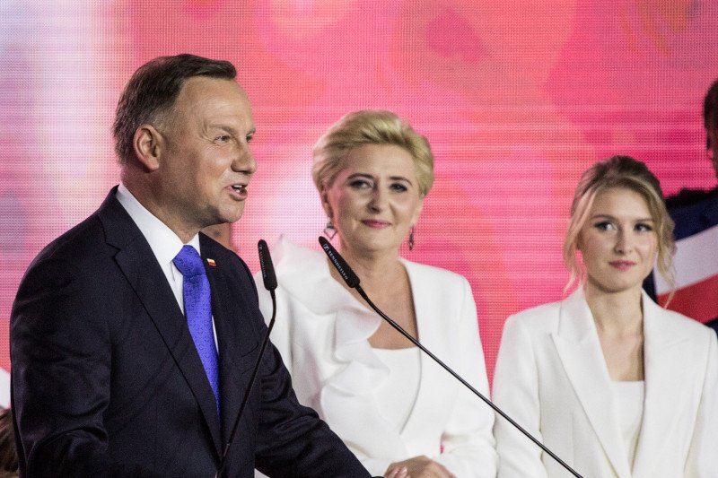 Andrzej Duda przekazał wiadomość pierwszej damy dla Pawła Wrońskiego.