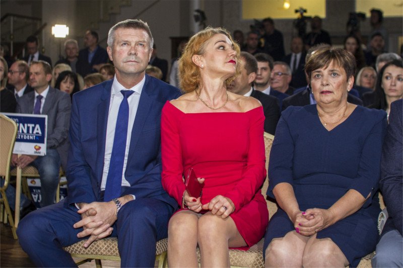 Danuta Papaj (pierwsza z prawej), szefowa sztabu Bogdana Wenty uchyliła nam rąbka tajemnicy jego sukcesu w Kielcach.