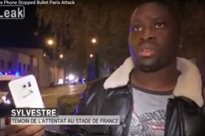 Szczęśliwiec, którego przed kulą uratował własny telefon.