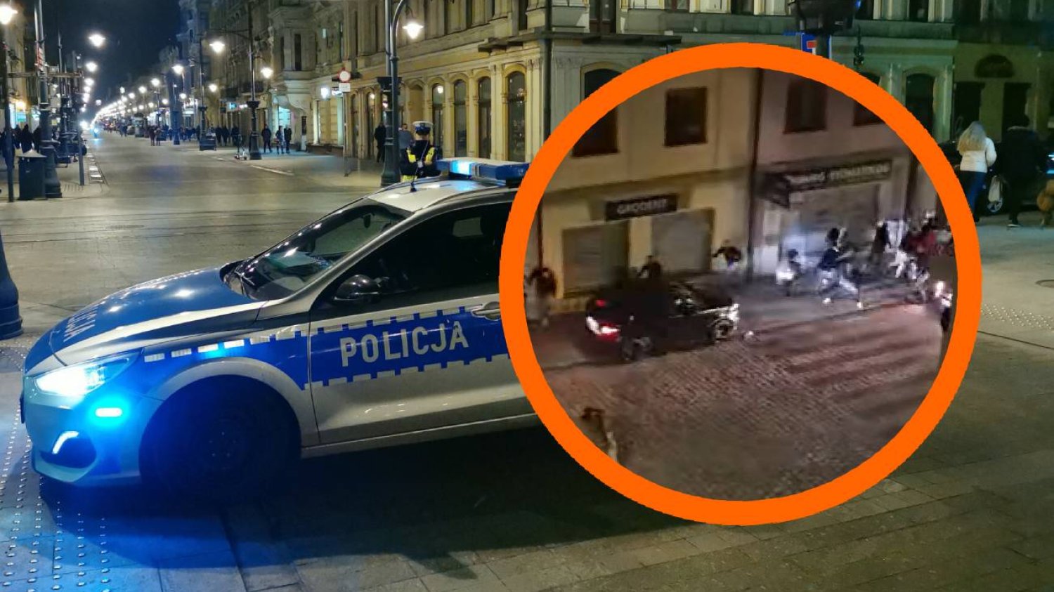 Kierowca urządził sobie "rajd" i próbował wjechać w ludzi. Jest nagranie z miejsca zdarzenia.