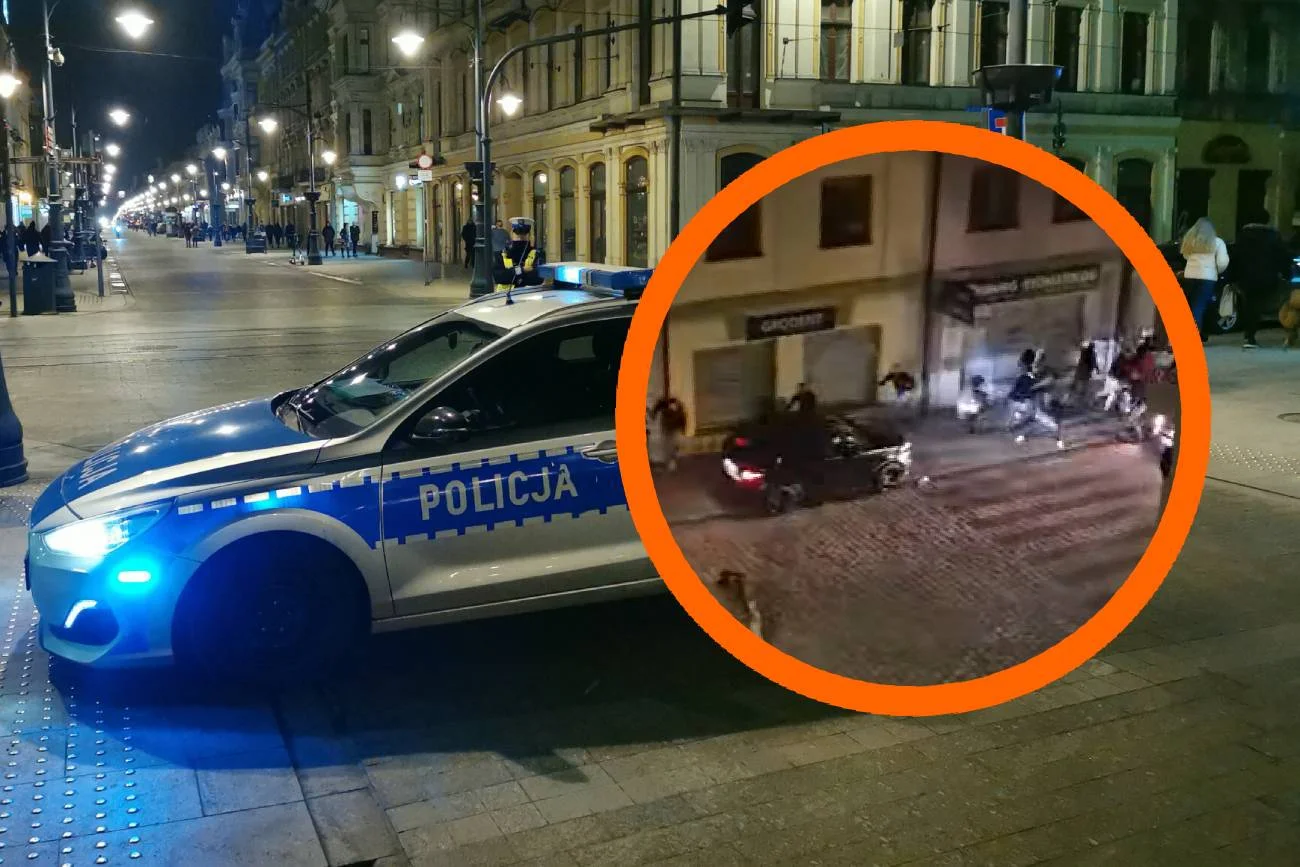Zobaczył ludzi i dodał gazu, wszystko się nagrało. Policja prosi internautów o pomoc. Kierowca urządził sobie "rajd" i próbował wjechać w ludzi. Jest nagranie z miejsca zdarzenia.
