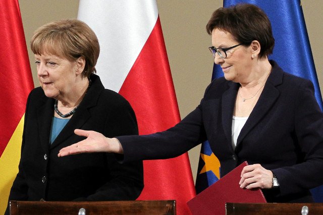 W poniedziałek kanclerz Angela Merkel gościła w Warszawie