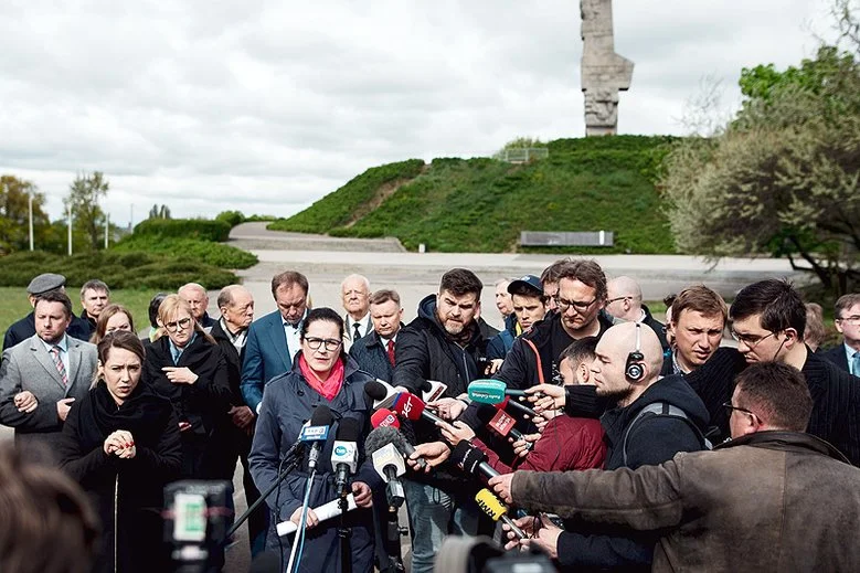 Aleksandra Dulkiewicz nie zamierza odpuścić w sprawie Muzeum Westerplatte.