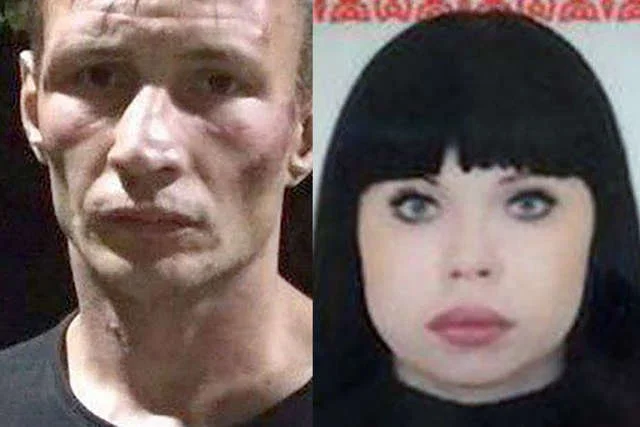 Para kanibali, Dmitry Bakszajew i Natalia Bakszajew, złapana w Rosji