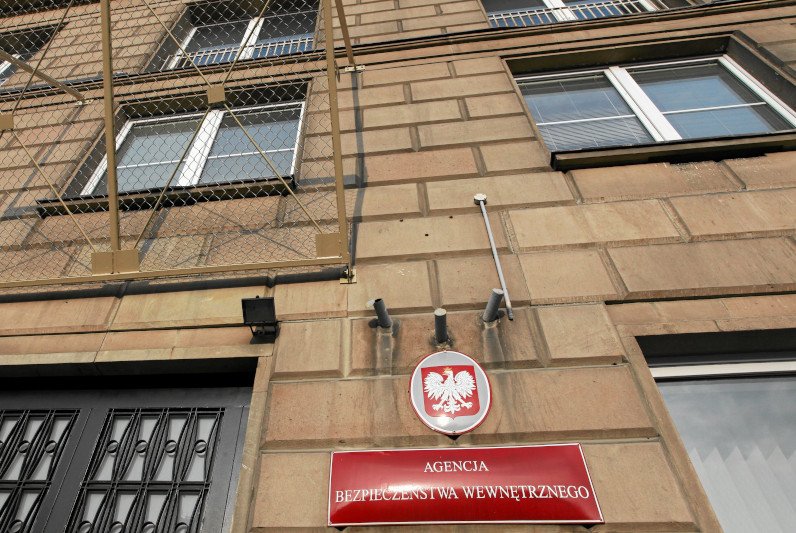 Agencja Bezpieczeństwa Wewnętrznego w Warszawie.