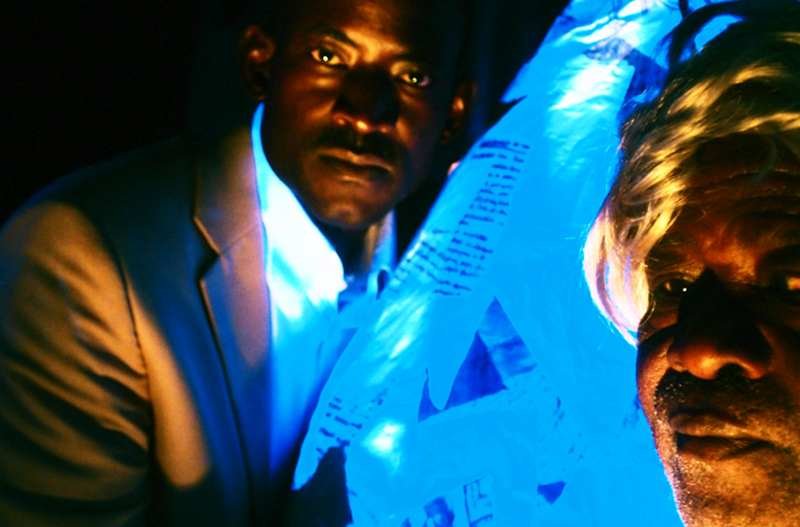 Fragment spektaklu "Via Intolleranza II"