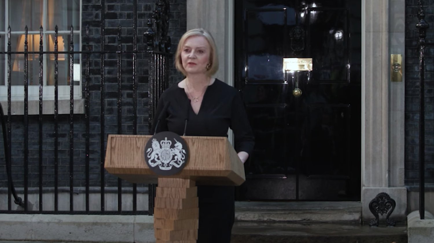 Premier Liz Truss żegna królową Elżbietę II