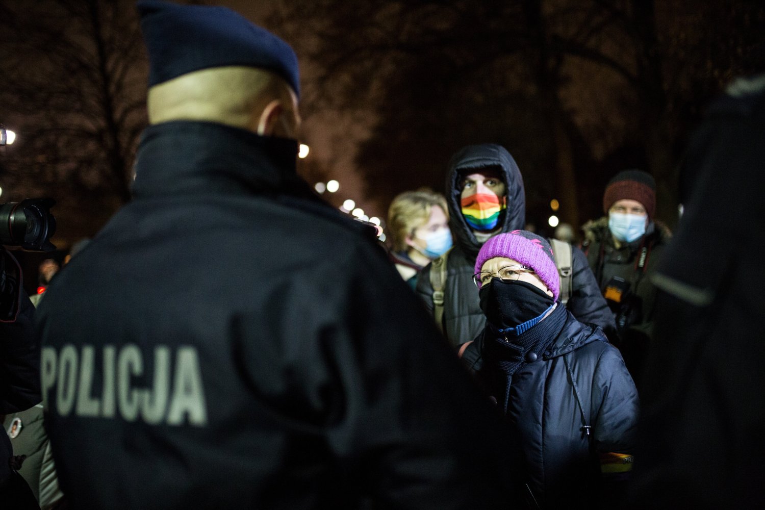 Policja zablokowała Spacer dla Przyszłości przed KPRM.
