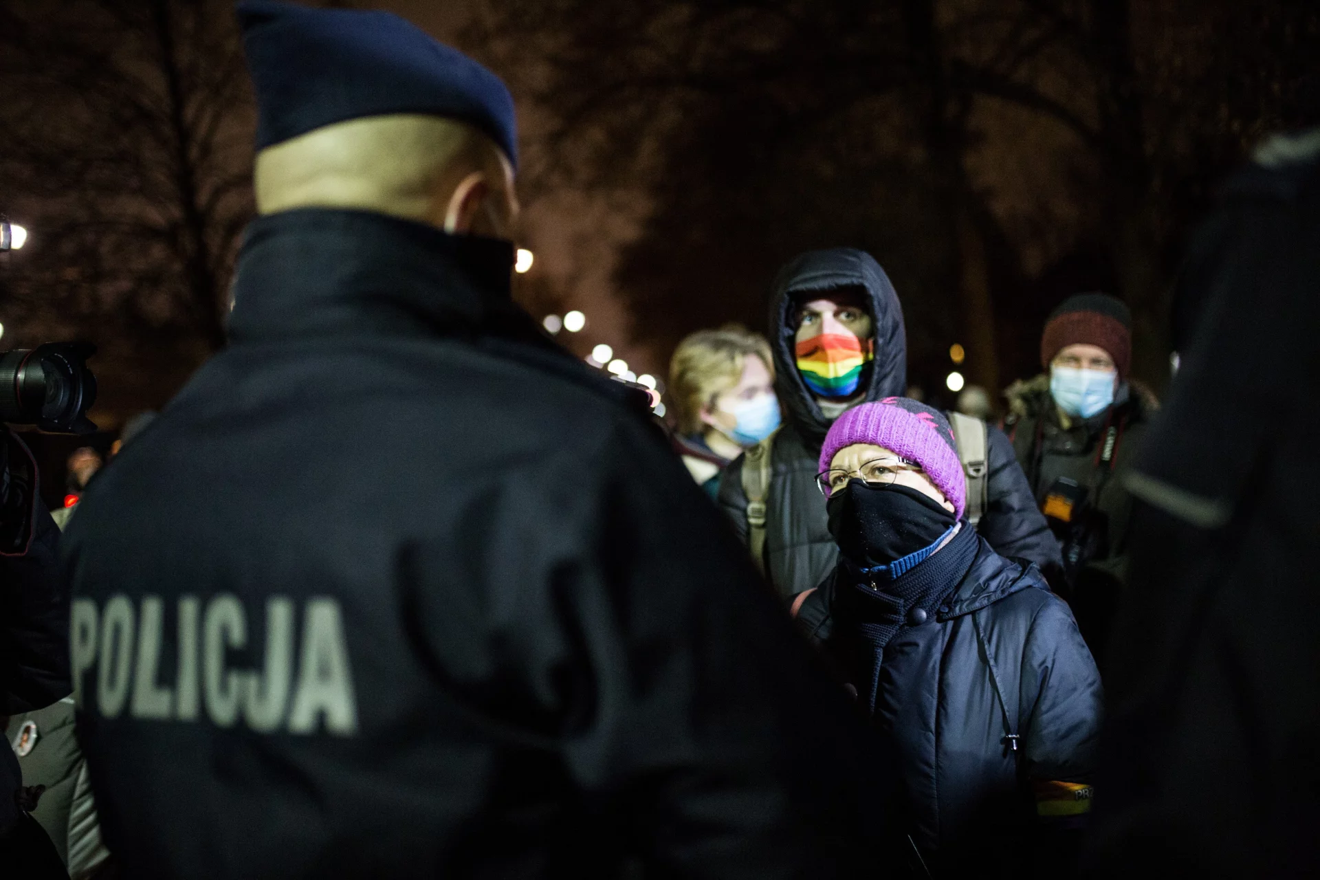 Policja zablokowała Spacer dla Przyszłości przed KPRM.