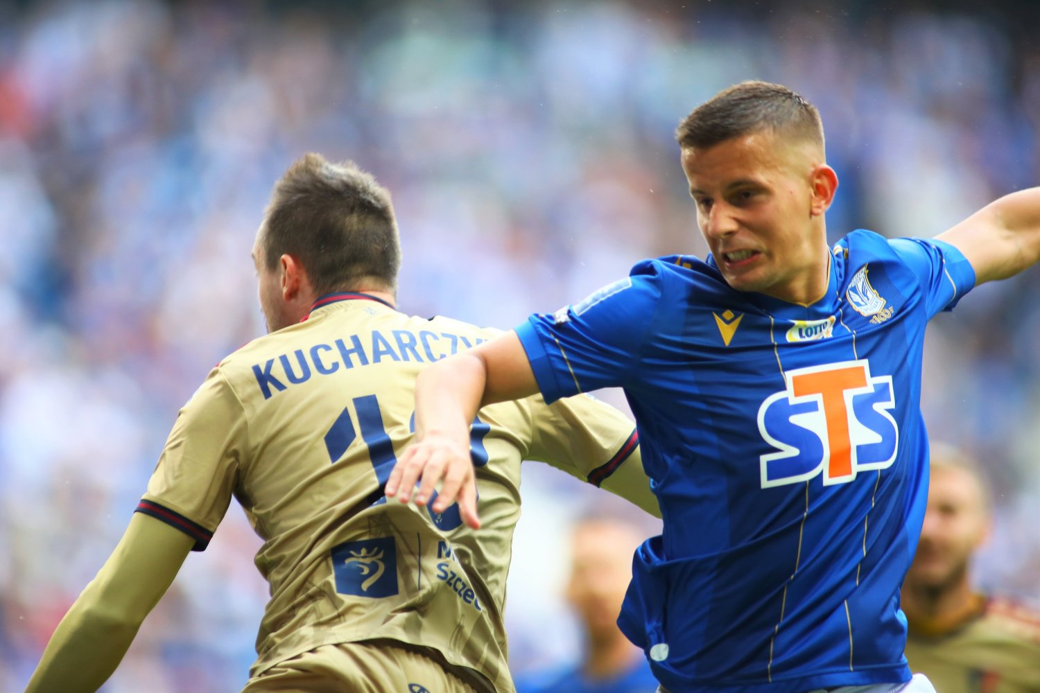 Remisem zakończyło się starcie na szczycie Lecha Poznań z Pogonią Szczecin