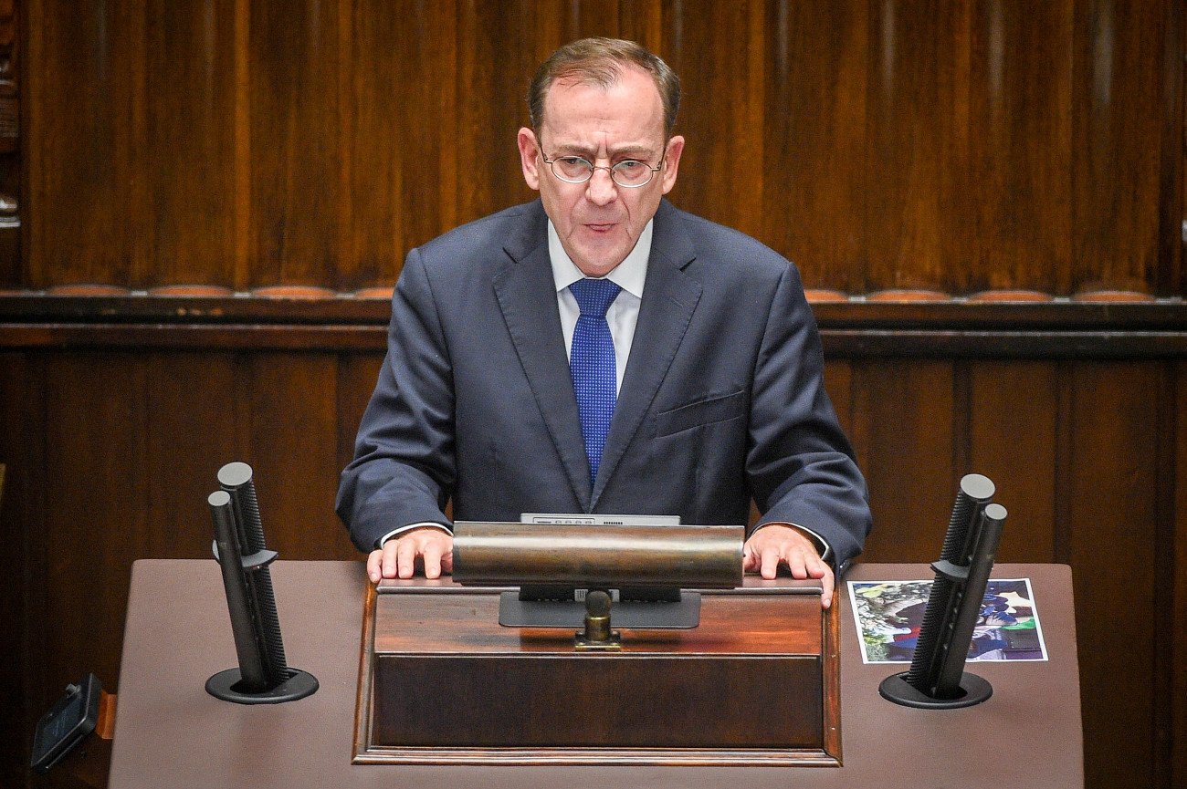 Kamiński na antenie RMF FM mówił o przyszłych ograniczeniach na terenie, który teraz objęty jest stanem wyjątkowym.