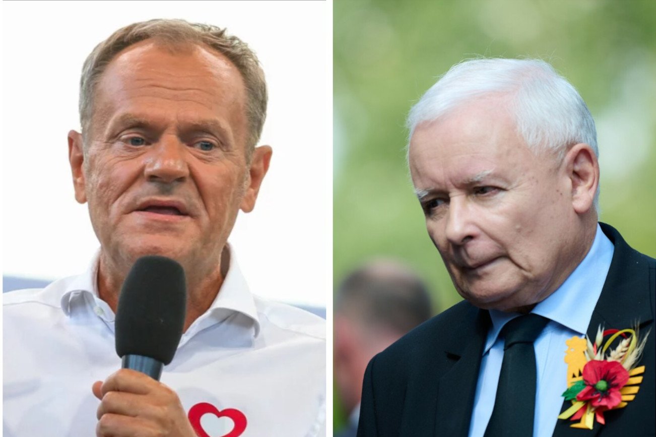 Polacy chcą debaty Kaczyńskiego z Tuskiem, sondaż mówi wprost