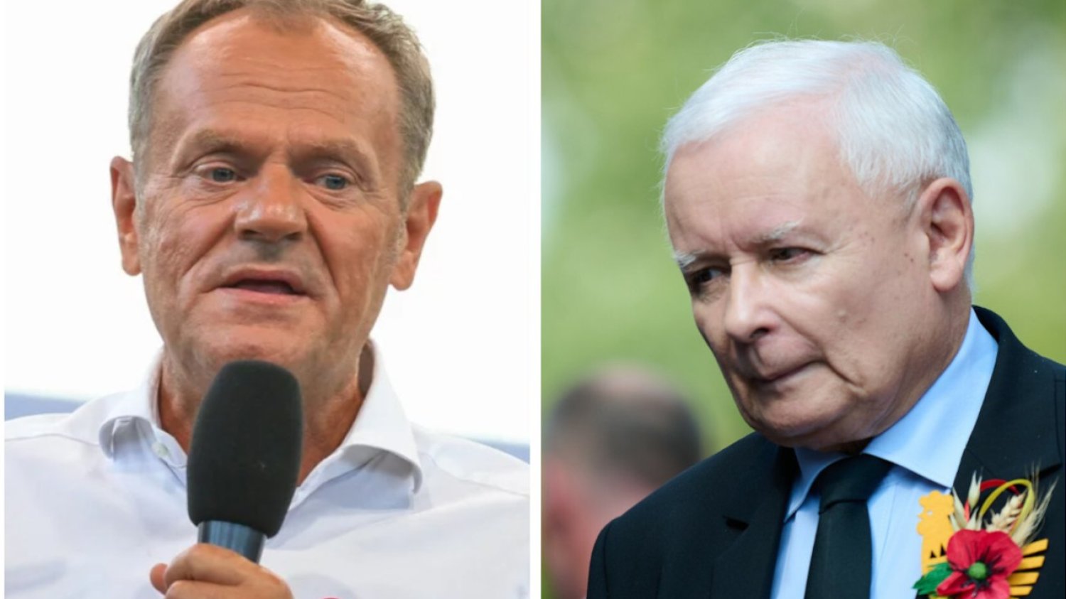 Polacy chcą debaty Kaczyńskiego z Tuskiem, sondaż mówi wprost