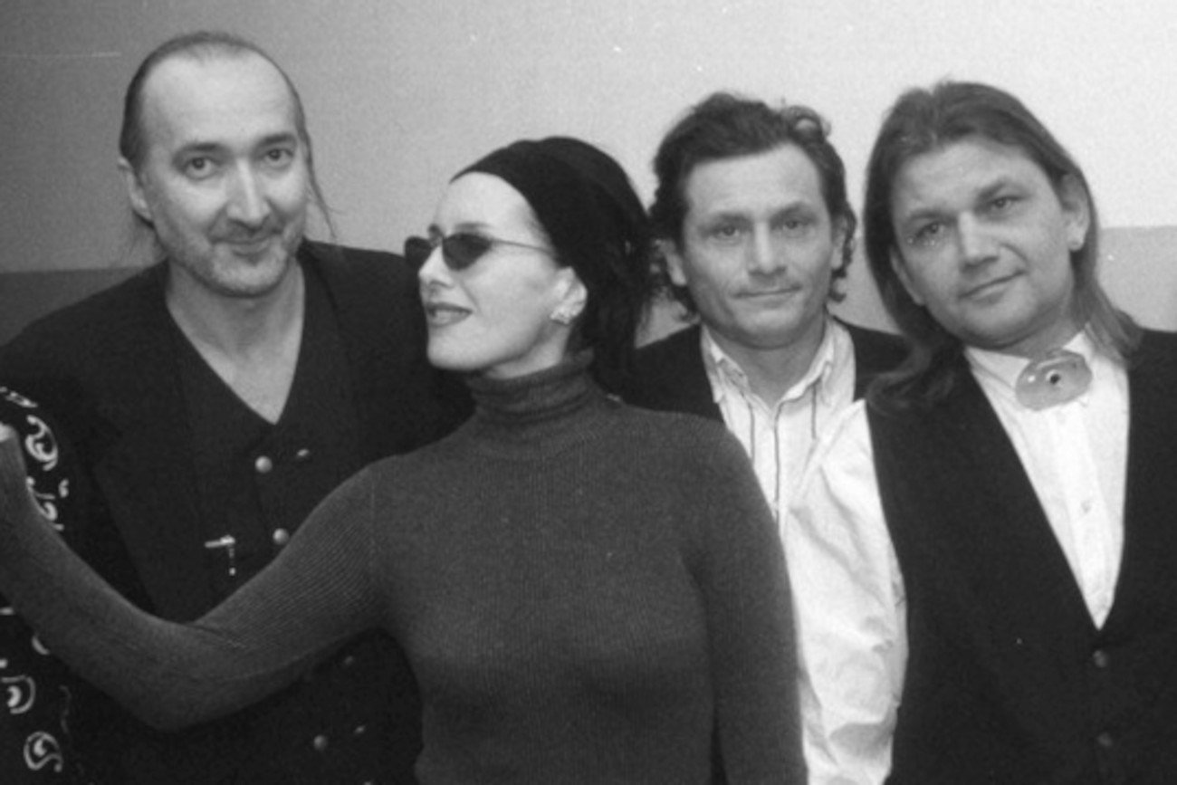 Nie żyje były basista Maanamu Krzysztof Olesiński (na zdjęciu pierwszy od prawej).