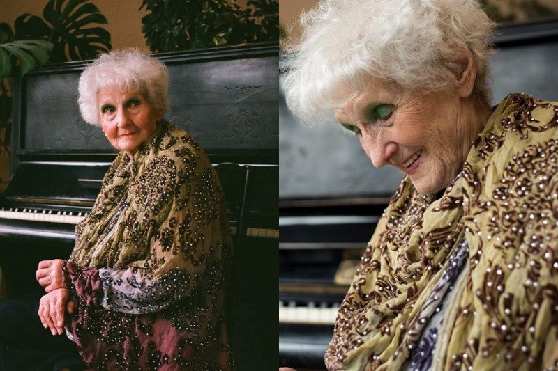 Rozmowa Łukasza Jakóbiaka z Panią Krystyną była inspiracją do  stworzenia całego projektu