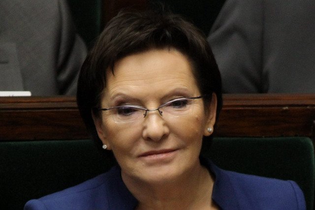 Ewa Kopacz przedstawia Sejmowi swoje expose