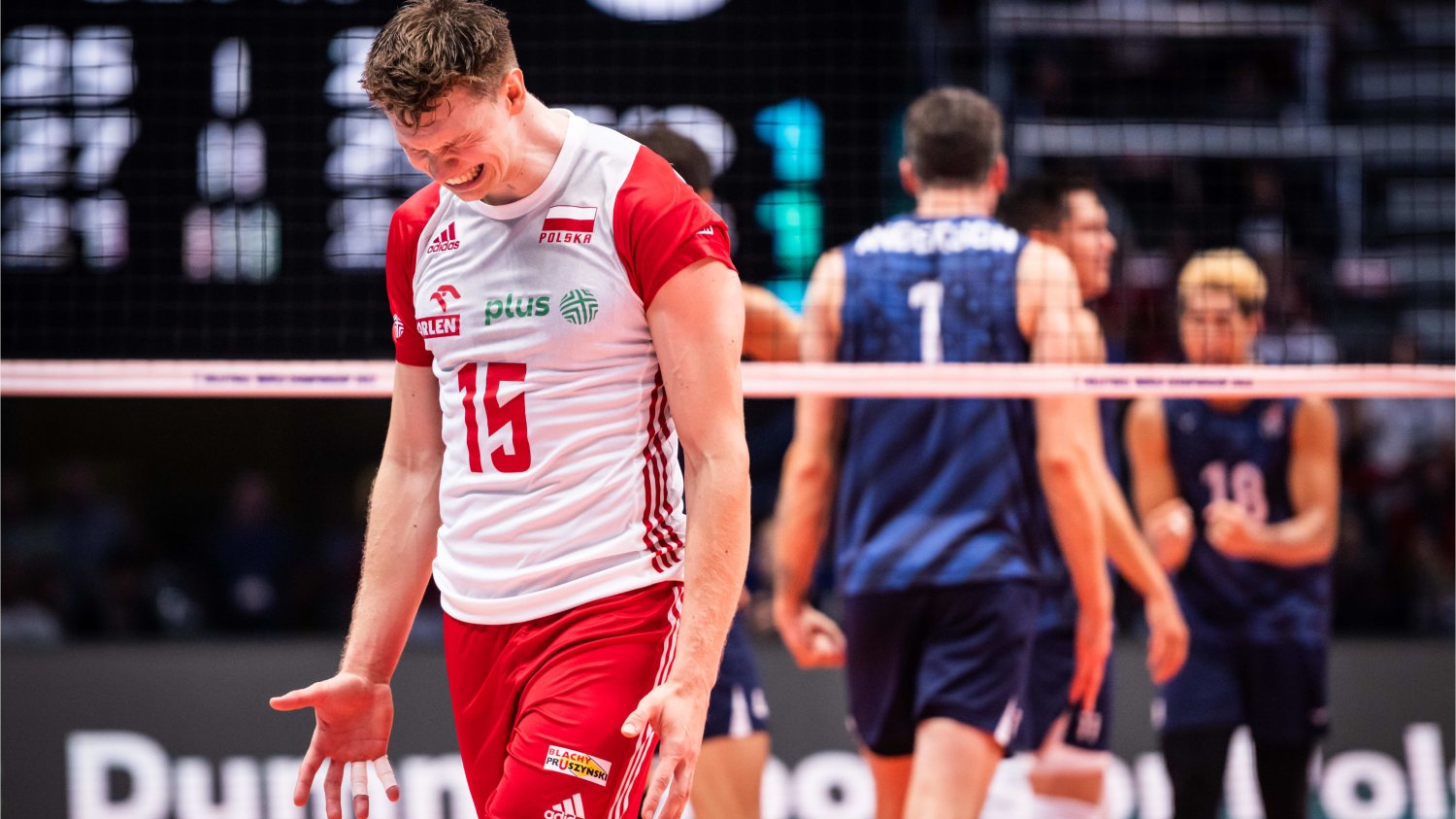Jakub Kochanowski bohaterem meczu Polska - USA w ćwierćfinale MŚ siatkarzy