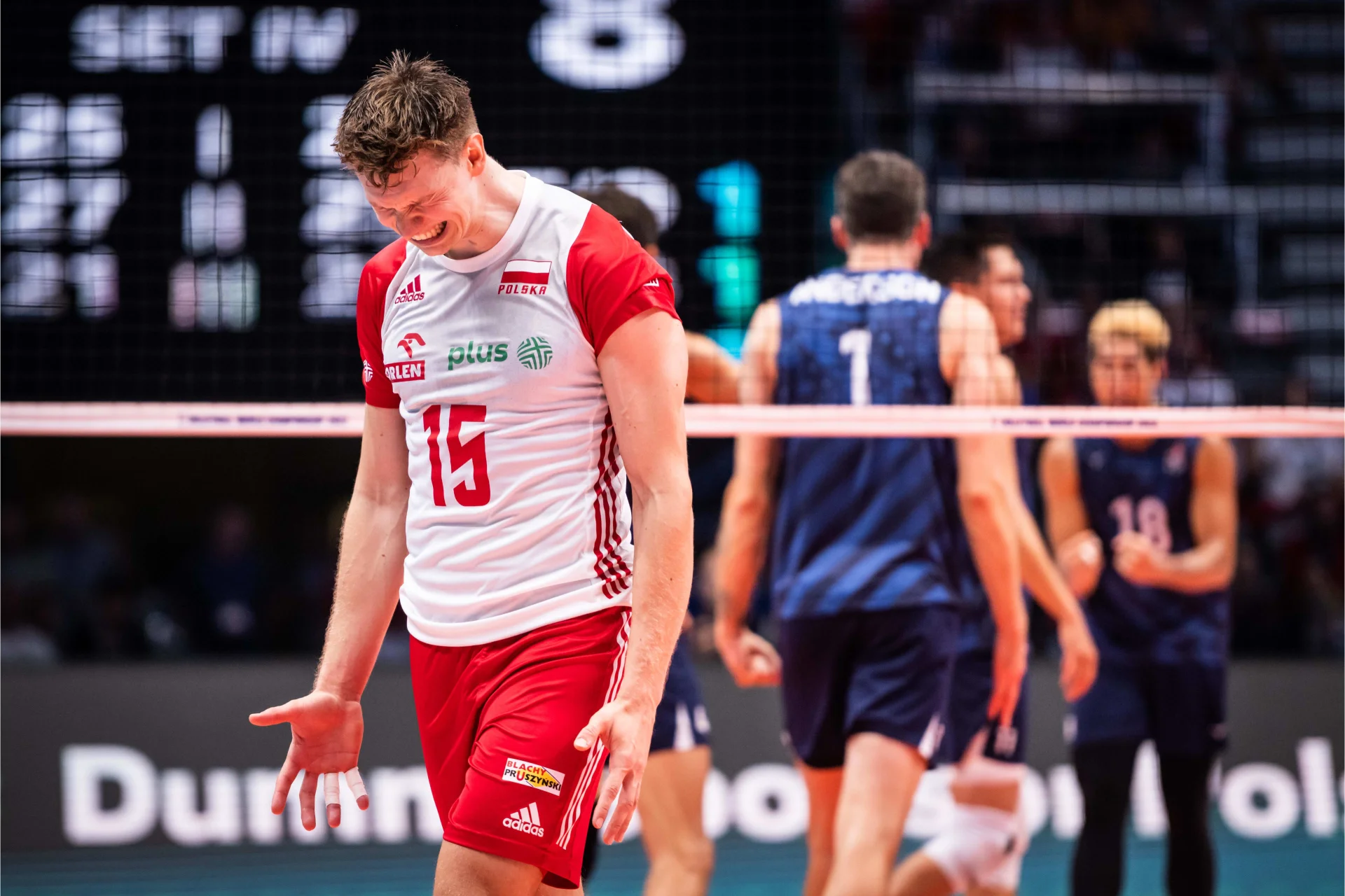 Jakub Kochanowski bohaterem meczu Polska - USA w ćwierćfinale MŚ siatkarzy