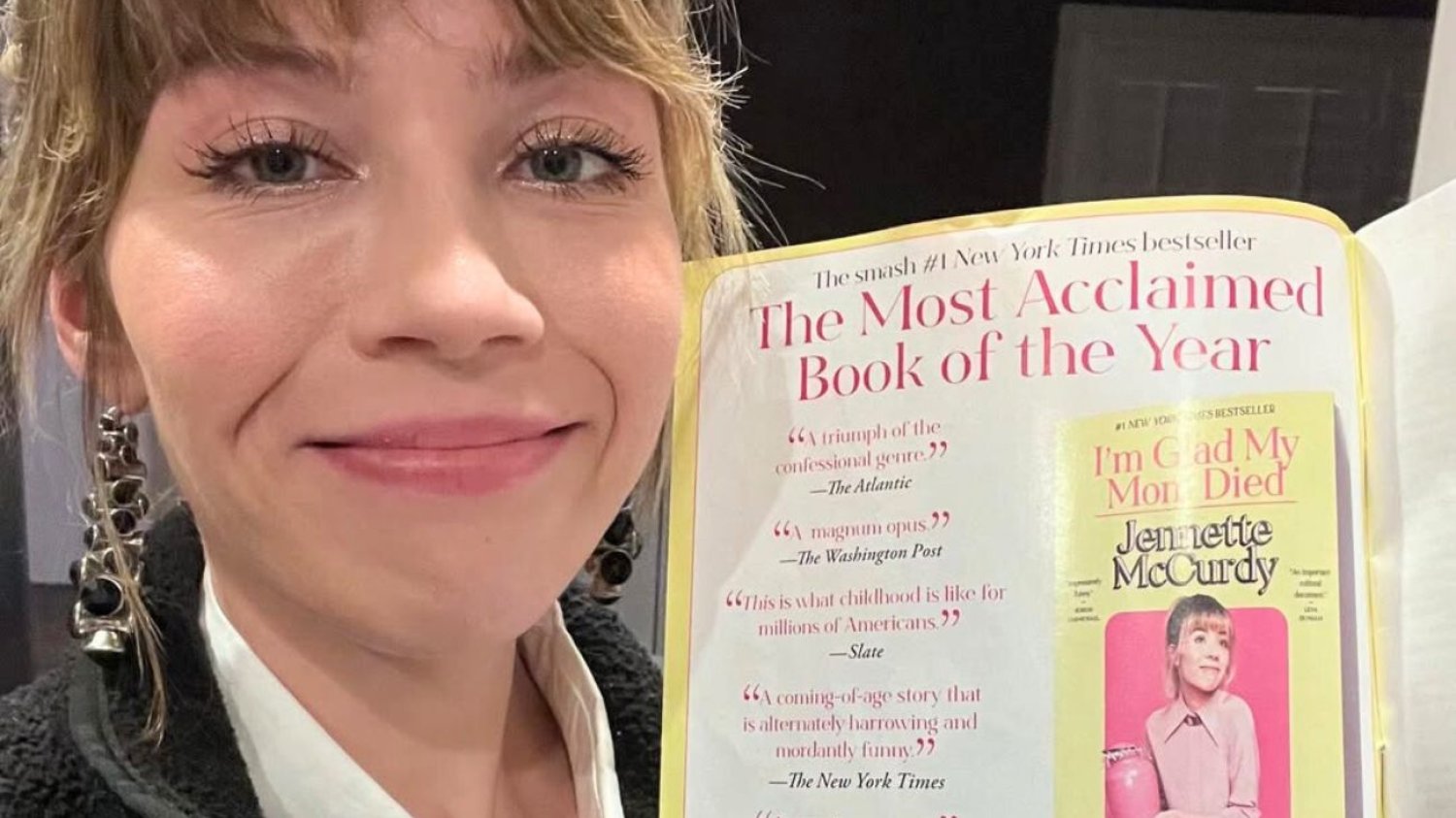 Powstanie serial "Cieszę się, że moja mama umarła" Jennette McCurdy "Cieszę się, że moja mama umarła"