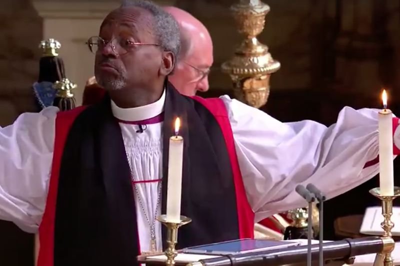 Biskup Michael Curry to człowiek, który skradł ślub księcia Harry'ego i Meghan Markle.
