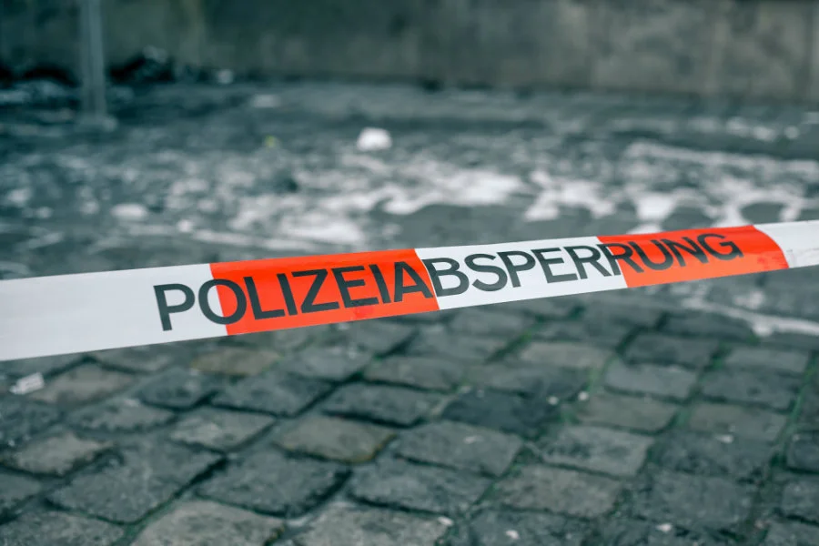 Na parkingu w berlińskiej dzielnicy Mitte.