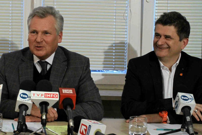 Aleksander Kwaśniewski wyraził poparcie dla projektu "Europa Plus". Bronił też Janusza Palikota, co nie spodobało się Leszkowi Millerowi.