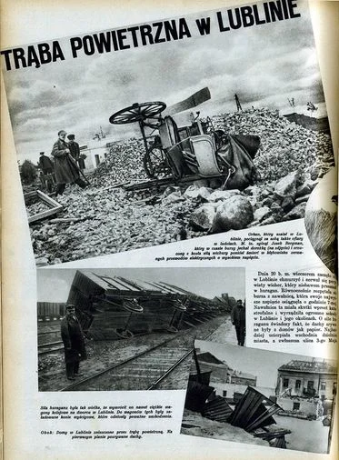 Silne tornada od zawsze nawiedzały Polskę.