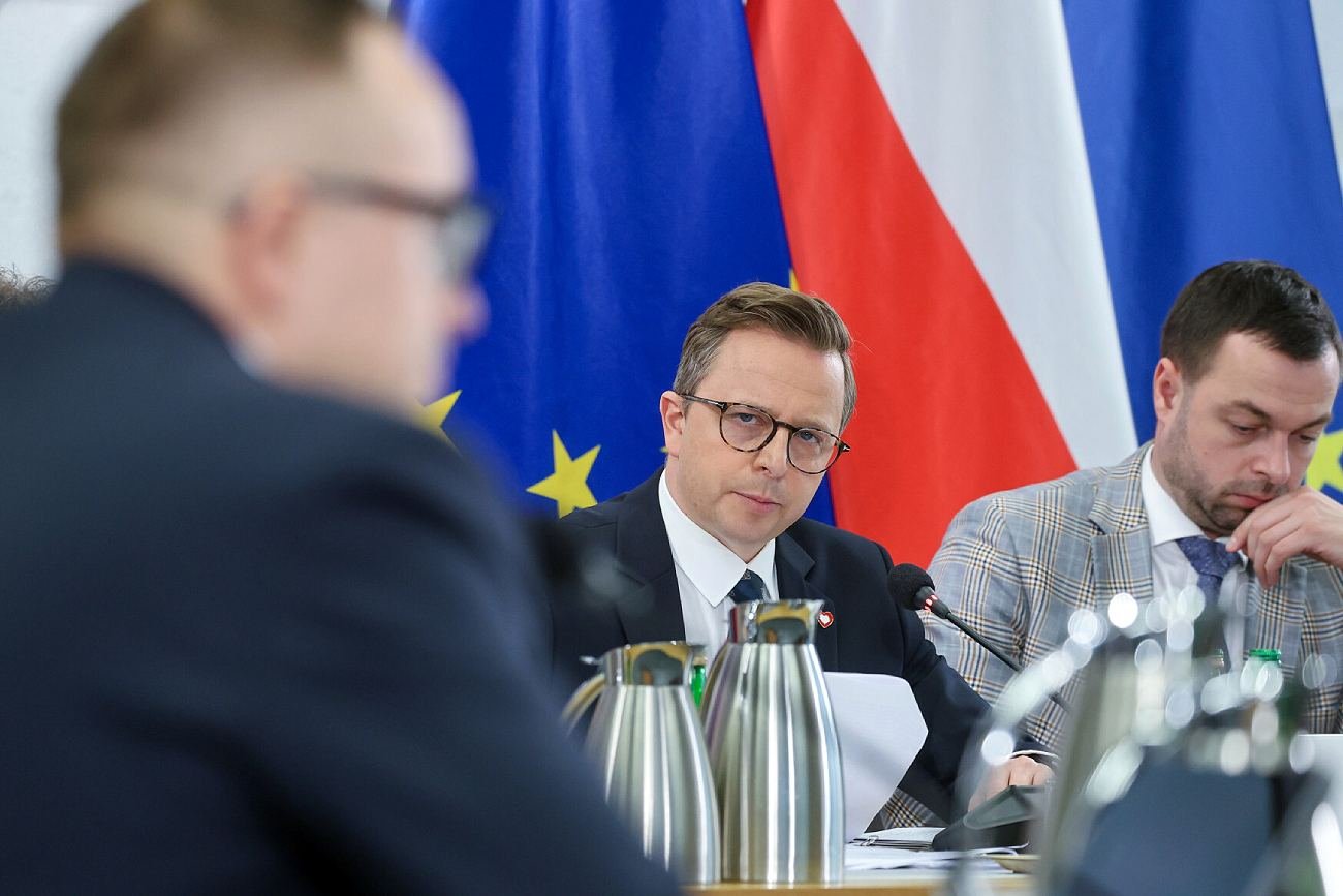 Dariusz Joński i Artur Soboń na posiedzeniu sejmowej komisji śledczej