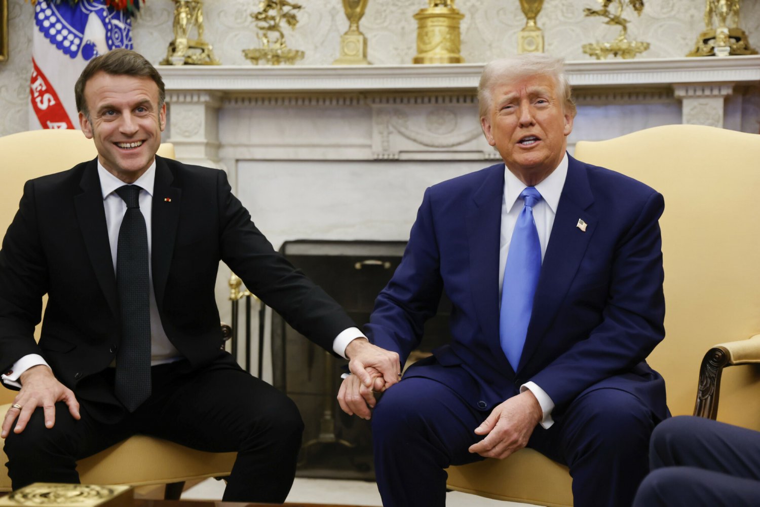 Emmanuel Macron spotkał się z Donaldem Trumpem. Rozmowa ta wzbudziła mnóstwo emocji.