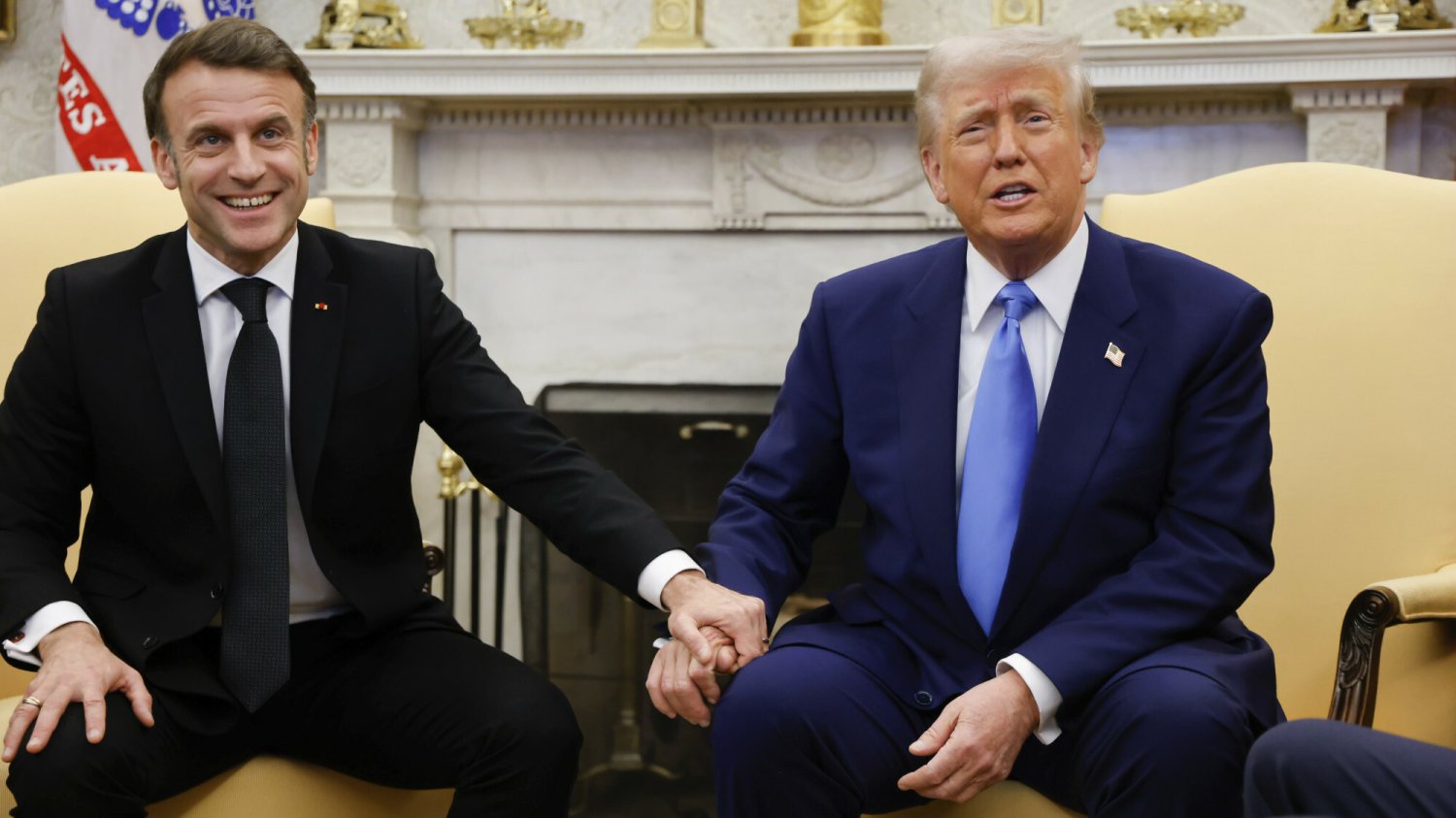 Emmanuel Macron spotkał się z Donaldem Trumpem. Rozmowa ta wzbudziła mnóstwo emocji.
