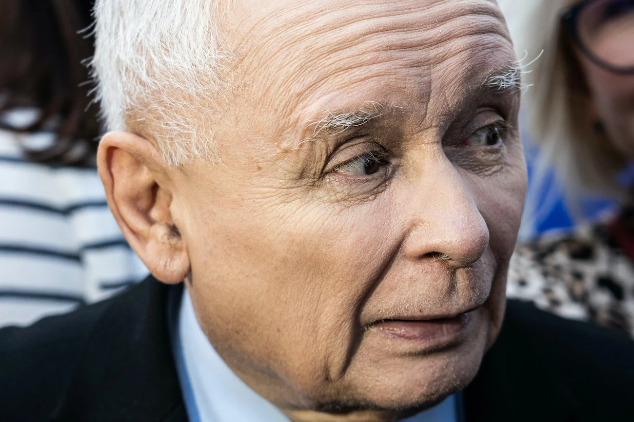 Jarosław Kaczyński, prezes PiS. Jarosław Kaczyński, prezes PiS.