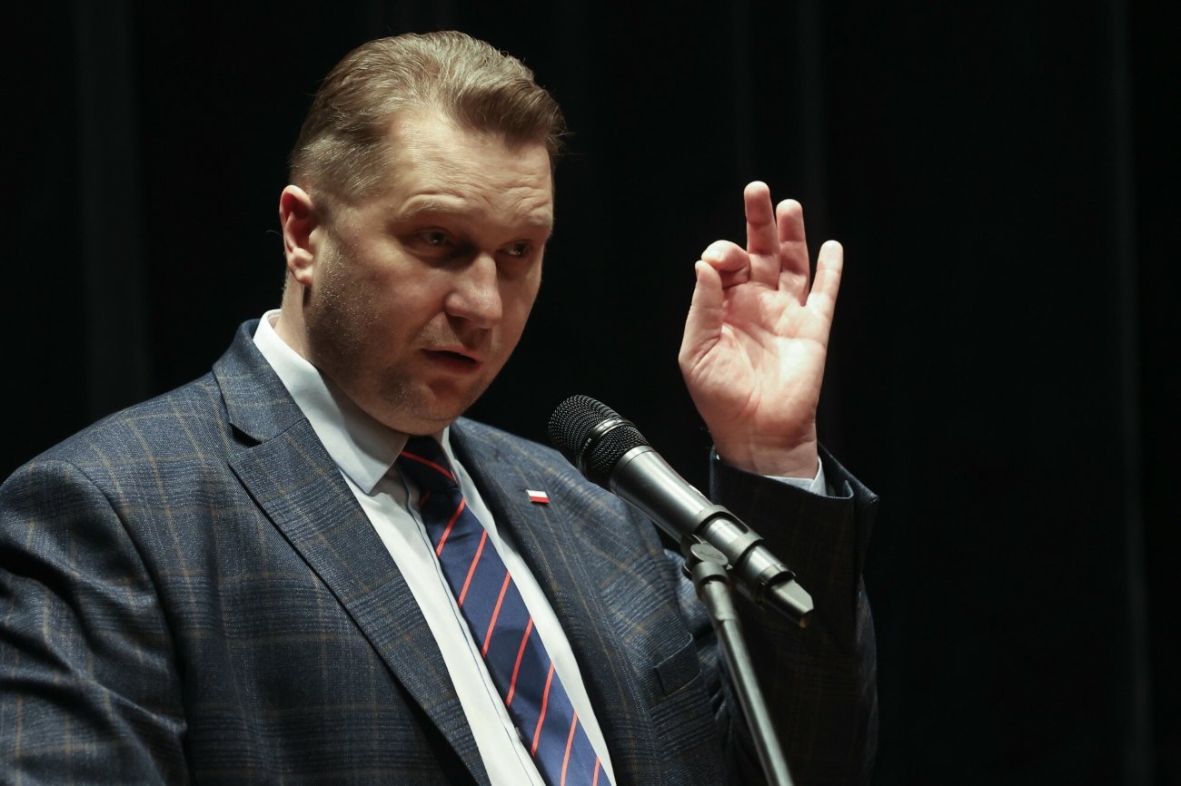Przemysław Czarnek, minister edukacji i nauki w rządzie PiS.